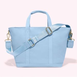Stoney Clover Lane Tote Bag Periwinkle (creamy pastel blue) NWT
